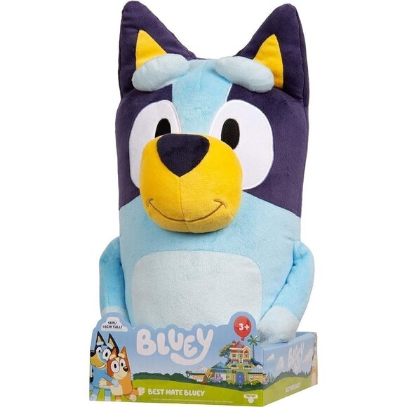 Bluey 18" Stuffed Animal - Playtime & Naptime Companion, Jumbo Size, Soft Deluxe - Picture 15 of 16